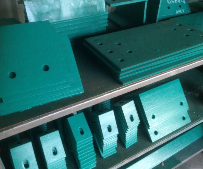 Фото Пластины с отверстиями с покраской