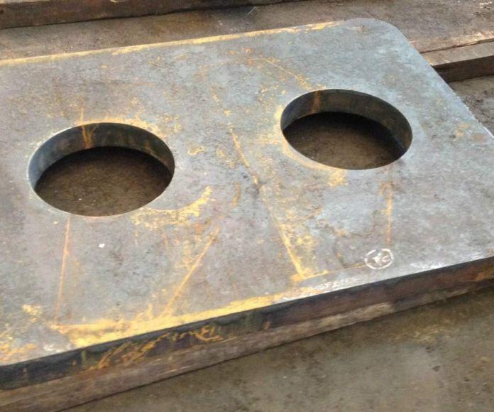 Фото Фланец из листа 25 мм