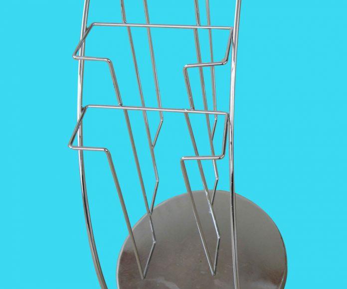 Фото Информационная стойка из нержавейки