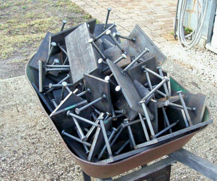 Фото Закладные пластины на объекте