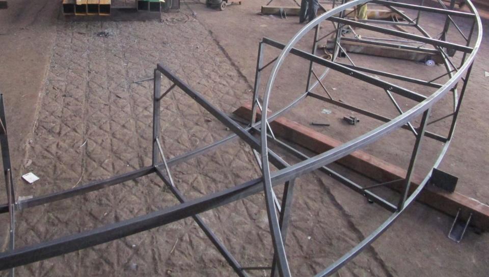 Сварная вальцованная арка