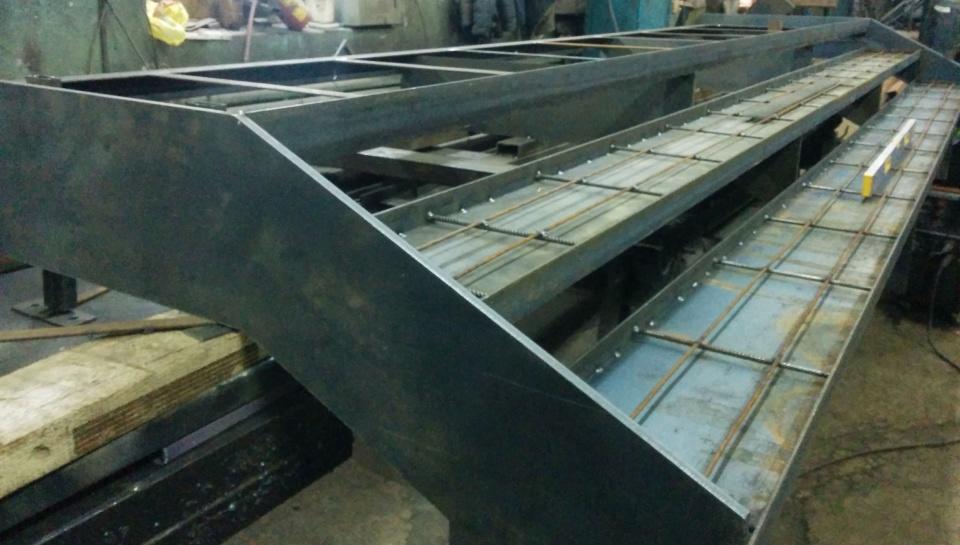 Лестница под плитку