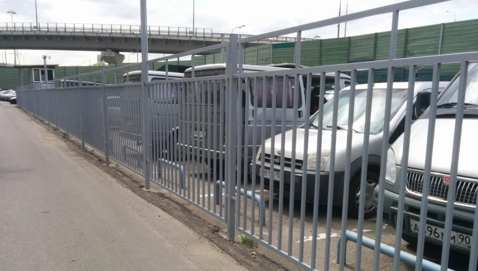 Секционный забор в Химках