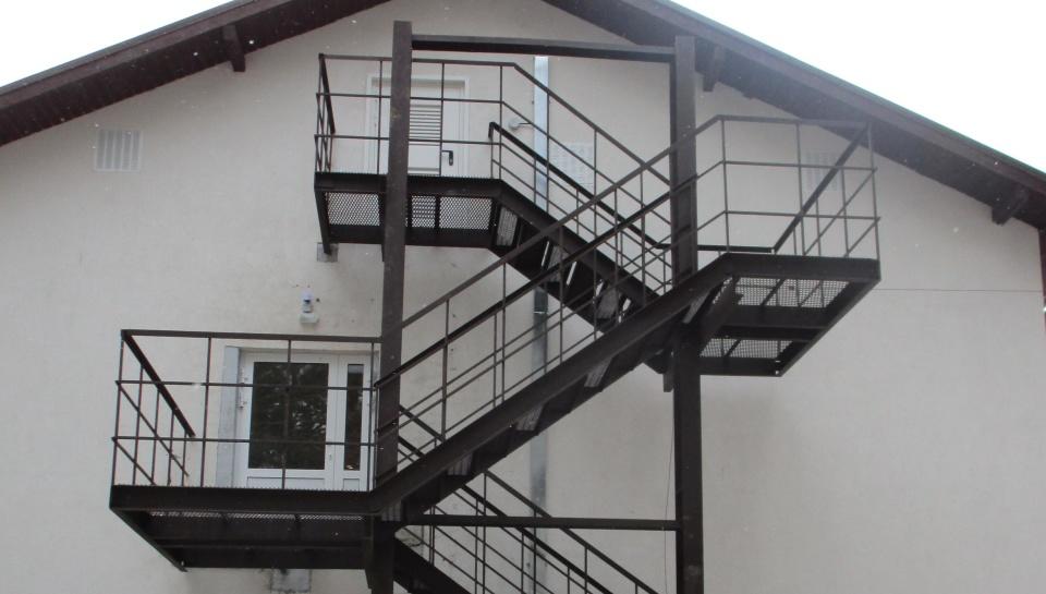 Наружная пожарная лестница