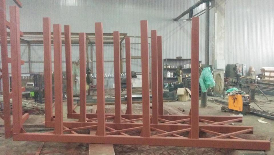 Консольные стеллажи для проката