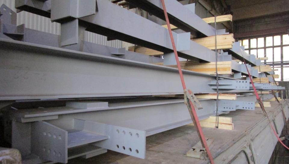 Колонны и балки для ангара