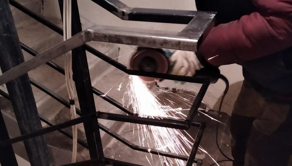 Перила в жилом доме