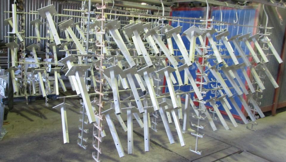 Сварные кронштейны в порошке