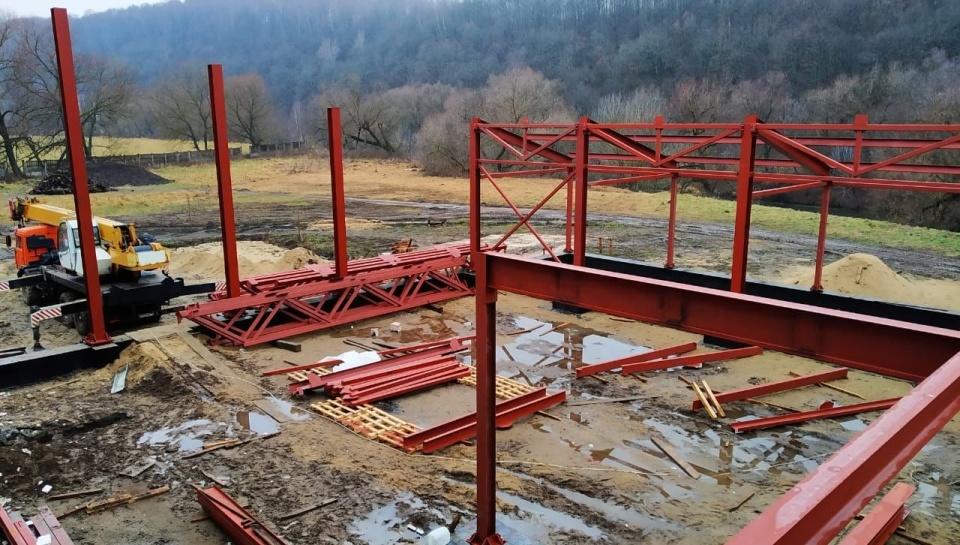 Металлокаркас ресторана