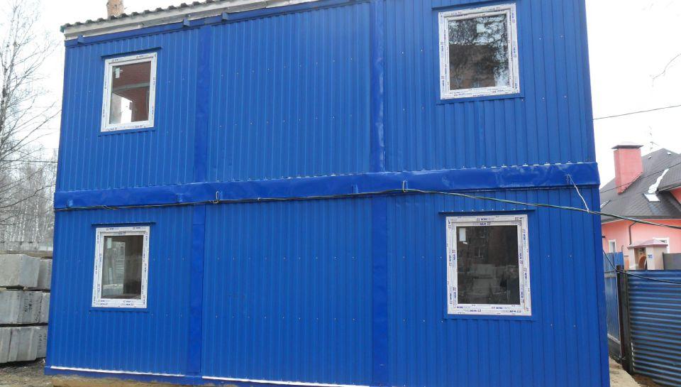 Бытовое модульное здание