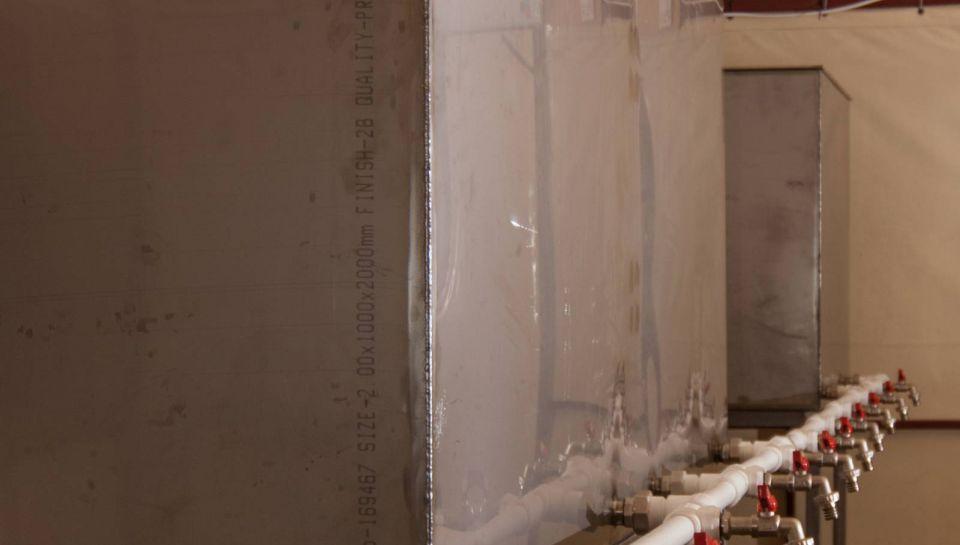 Баки из нержавейки храма