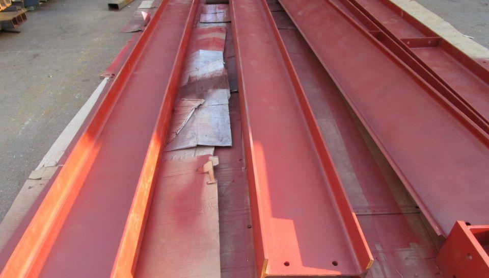 Балки перекрытия и фасонина