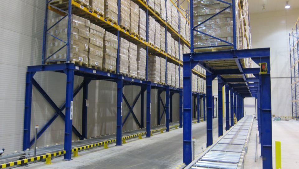 Металлоконструкции для склада мороженого