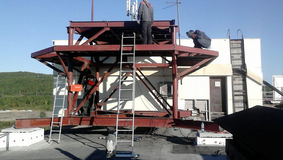 Каркас вышки под антенну
