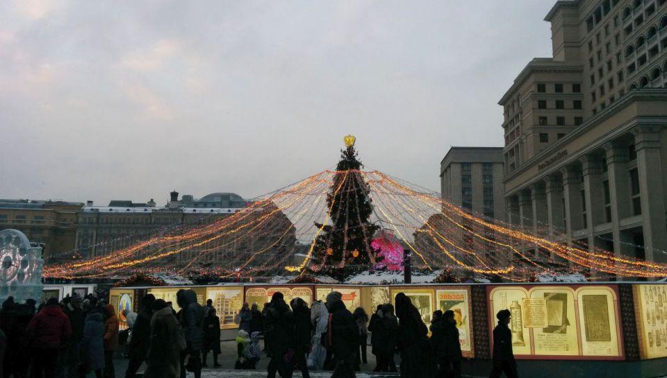 Новогодняя елка в Москве