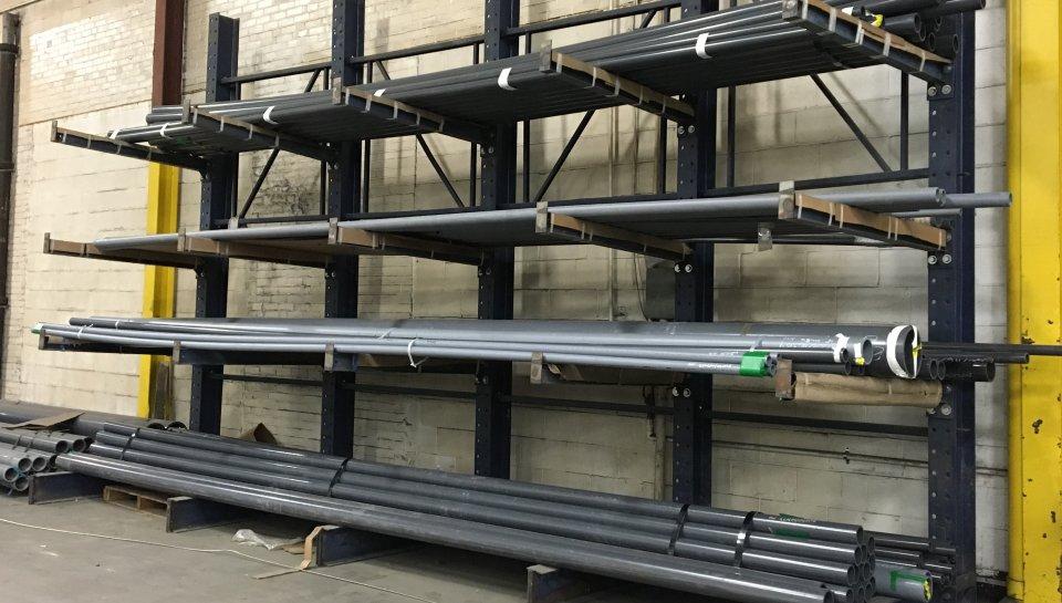 Стеллажи металлические