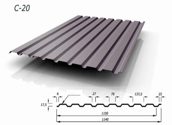 Профнастил С20